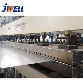 Hollow Profile Plastic Extrusion Line , Polyethylene Extrusion Machine PC PP PE