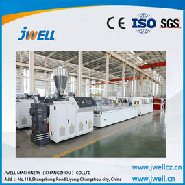 Jwell Hot Sale PVC Plastic Profile Communication Pipe Plastic Extruder